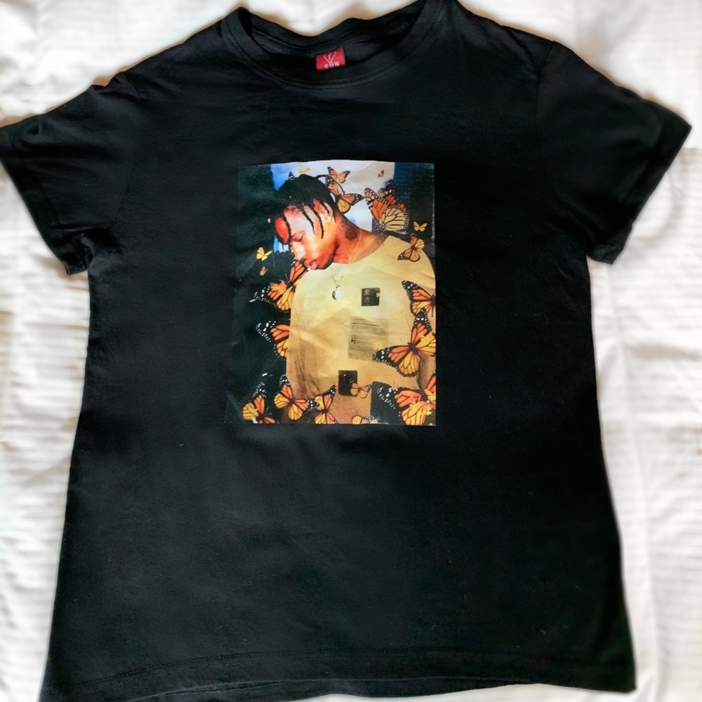 TRAVIS SCOTT BUTTERFLY EFFECT TSHIRT🦋‼️